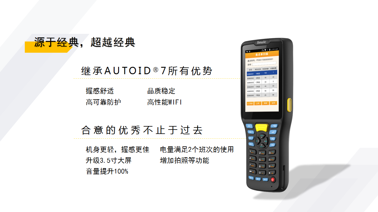 AUTOID Q7-(S)工业级PDA手持终端