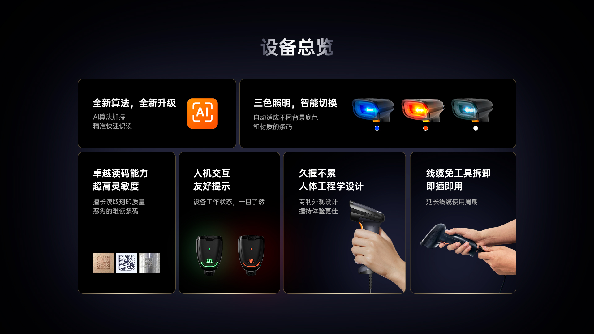HS305DP工业扫码枪