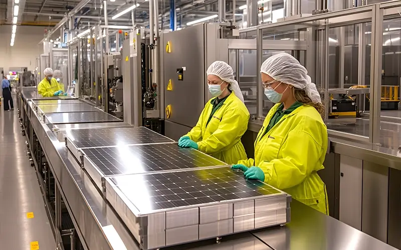 Intelligent Defect Detection Ensuring Stable Output in New Energy Production Lines