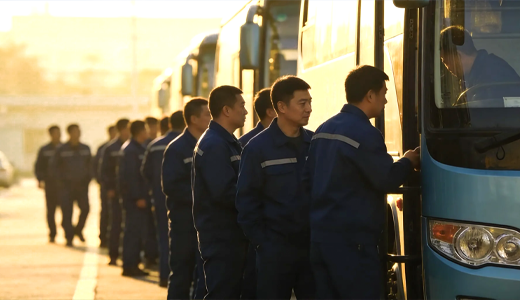 Seuic UTouch 2-S6+3 Enables 
Digital Shuttle Bus Management 
for ExxonMobil