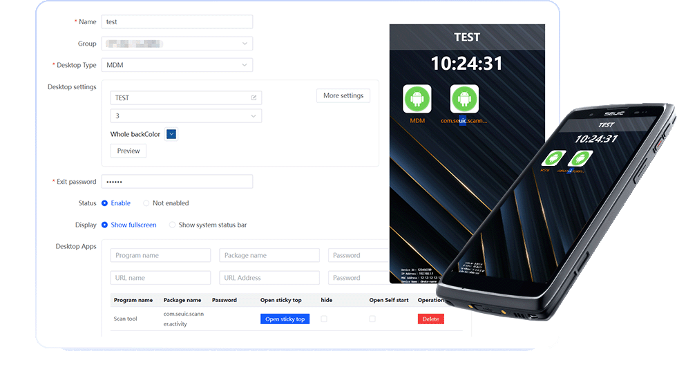 Enterprise Kiosk Mode