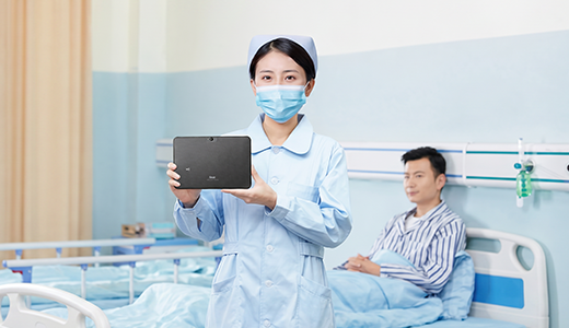 End Imaging Delays: 5G Medical 
Tablet Delivers InstantImages for 
Seuic Mobile Rounds