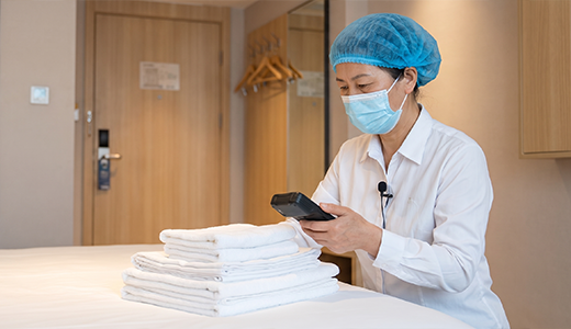 Seuic UTouch 2-20/UTouch 2-S6+3 
Drives Smart RFID Linen Management 
for Fairfield by Marriott