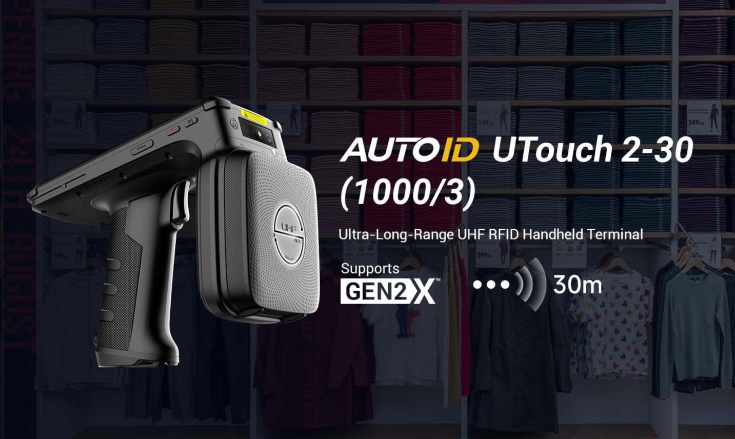 RFID Inventory Visualization for Supermarkets with AUTOID UTouch 2-30 (1000/3)