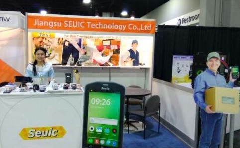 handheld terminal in Showed in MODEX2016