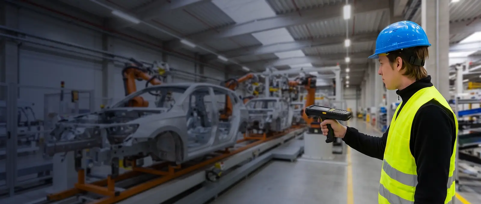 Seuic AUTOID Q7-(Grip) Drives Terminal 
Device Upgrade for a Sino-German Joint 
Venture Automotive Manufacturer