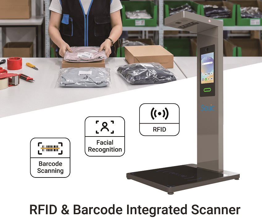 rfid & barcode integrated scanner