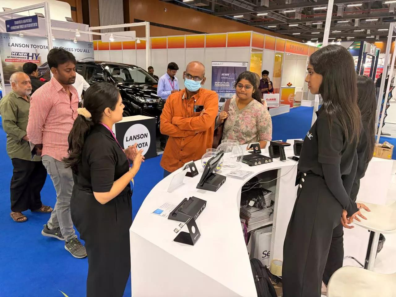 iwe chennai exhibition scene