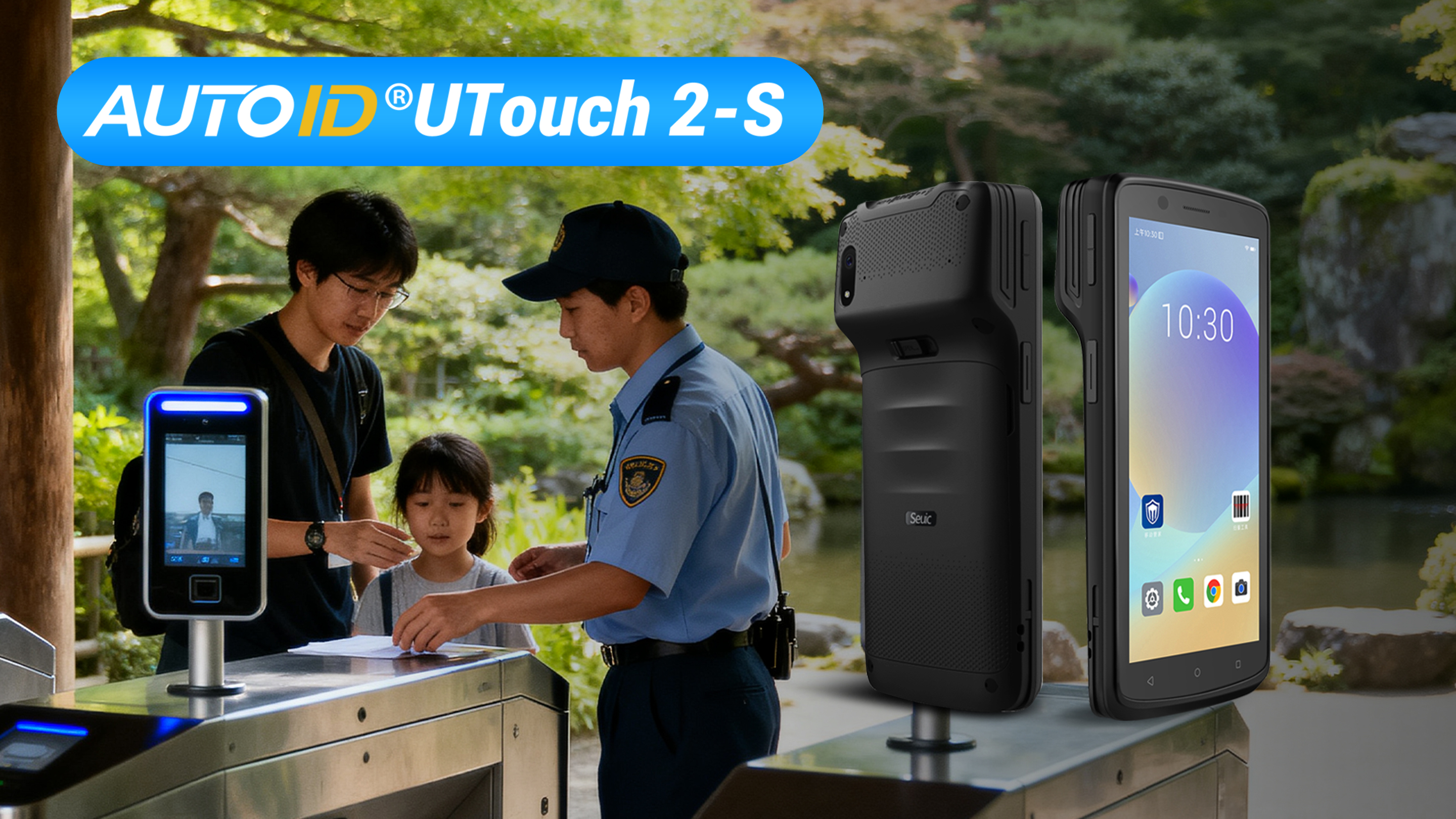 降本增效：部署东集AUTOID UTouch 2-S RFID读写器，如何将景区检票人力成本减半？